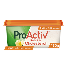 PROACTIV Margarine tartine et gourmet sans huile de palme 450g