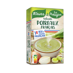 Knorr Soupe Veloutée Poireaux Français 4 Personnes 1L