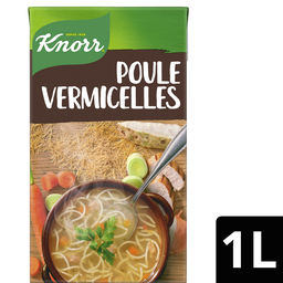 Knorr Soupe Poule Vermicelles Aux Petits Légumes 4 Personnes 1L