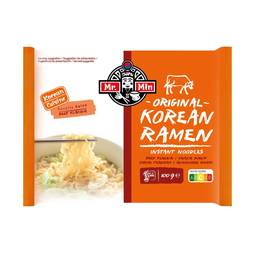 MR MIN Noodles ramen coreanos instantâneos de carne 100 g