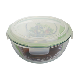 GLASSLOCK Ensaladera con tapa 4 L