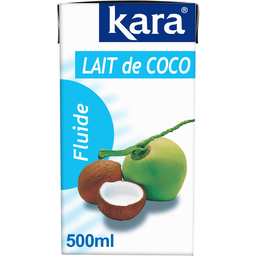 KARA Lait de coco fluide la brique de 500 ml