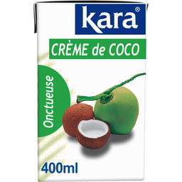 KARA Crème de coco onctueuse brique 400 ml