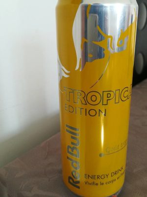 [9002490235314] RED BULL Boisson Énergisante Tropical Edition 355 ml