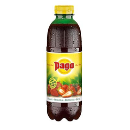 PAGO bouteille pet boisson fraise 75cl
