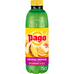 PAGO Cocktail tropical multivitaminé 75 cl