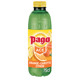 PAGO Boisson aux fruits orange carotte citron ACE PET 0,75