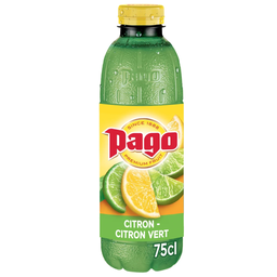 PAGO Boisson citron-citron vert 0,75