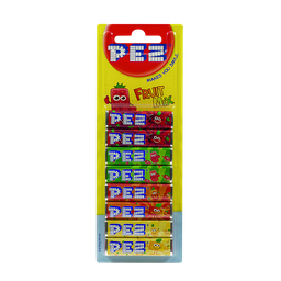 PEZ Recargas de rebuçados de fruta 8 x 68 g