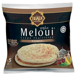 BLADI Crêpes feuilletées Méloui halal