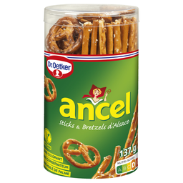 ANCEL Mini sortido sticks & pretzels da Alsácia 137 g