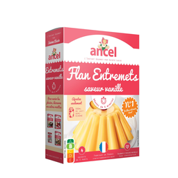 ANCEL Preparado para pudim sabor baunilha 180 g