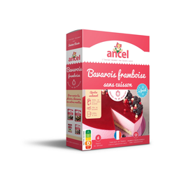 ANCEL Preparado para bolos bávaros de framboesa 285 g