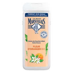 Le Petit Marseillais Crème De Douche Extra Douce Fleur D'Oranger Bio 650Ml