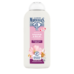 Le Petit Marseillais Shampooing Douceur Et Éclat Cheveux Longs, Délicats 300Ml