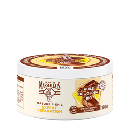 Le Petit Marseillais Expert Réparation Masque 4 En 1 Huile De Jojoba Cheveux Abîmés Et Cassant 300Ml