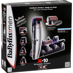 BABYLISS Tondeuse multifonction E837E Argent