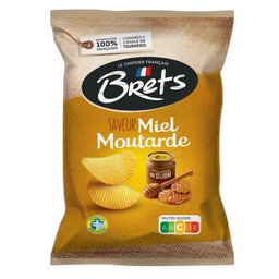 BRETS Chips ondulées saveur miel moutarde 125 g
