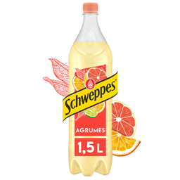 SCHWEPPES Soda sabor Cítricos 1.5 L
