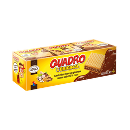CEMOI Quadro Barquillos rellenos de praliné de avellana y cacao 187 g