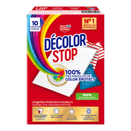 DECOLOR STOP Lingettes protection couleurs 10 lingettes