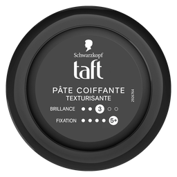 TAFT Pâte coiffante texturisante doux sur les cheveux force 5+ 100ml