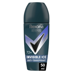 REXONA Desodorante roll-on hombre Anti-Transpirante Invisible Ice Fresh 50ml