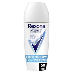 REXONA Desodorante roll-on advanced protection cotton dry 50 ml