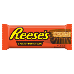REESE'S Galletas de mantequilla de cacahuete cubiertas de chocolate 39,5 g