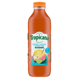 TROPICANA Zumo de Frutas Samba Guayaba Piña y Lima 1 L