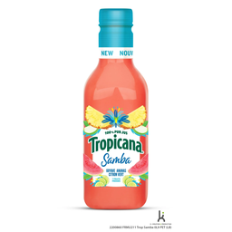 TROPICANA Zumo Samba Guayaba, Piña y Lima 90 cl