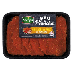 SOCOPA Costeletas de porco à mexicana X2