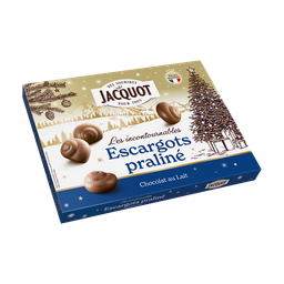 JACQUOT Les incontournables Escargots praliné au chocolat au lait 300 g