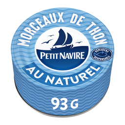 PETIT NAVIRE Tuna Chunks in Natural Juice 93 g