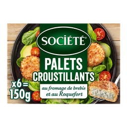 SOCIETE Palets Croustillants Fromage de Brebis et Roquefort
