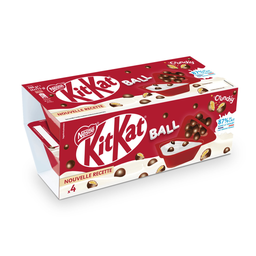 Kit Kat Yaourt Nature Sucré Et Gaufrettes Enrobées Chocolat 4X115G