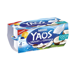 YAOS Yaourt à la grecque coco 125 g