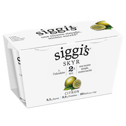 SIGGI'S Skyr Limão 2% MG 2 x 140 g
