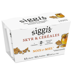 SIGGI'S Skyr com cereais, nozes e mel 2x140g