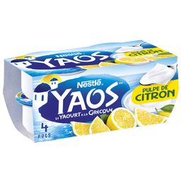 YAOS Yaourts Citron