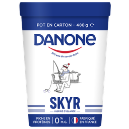 Danone Skyr Nature 0% Mg 480G