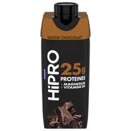HIPRO Yaourt à boire chocolat protéiné 0% MG