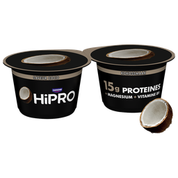 HIPRO Yaourt coco protéiné 0% MG