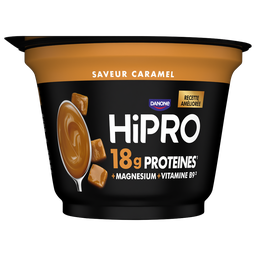 HIPRO Crème dessert saveur caramel protéinée