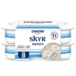 DANONE Skyr nature 0% MG 8x100g