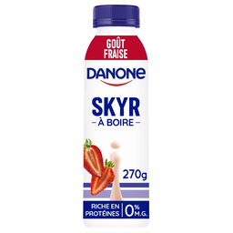 Danone Skyr À Boire Fraise 0%Mg 270G