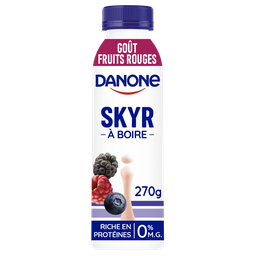 Danone Skyr À Boire Aux Fruits Rouges 0% Mg 270G