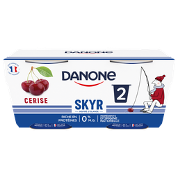Danone Skyr Cerise 0% Mg 2X140G