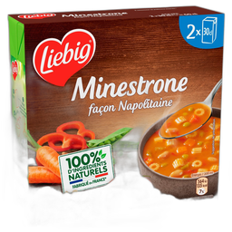 LIEBIG Sopa Minestrone Estilo Napolitano 2x30cl