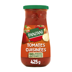 PANZANI Sauce Tomates Cuisinées ingrédients origine naturelle 425g